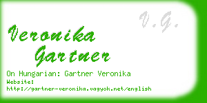 veronika gartner business card